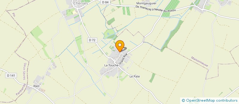 localisation de l'entreprise MONSIEUR THIERRY BLANCHARD  CHERVES