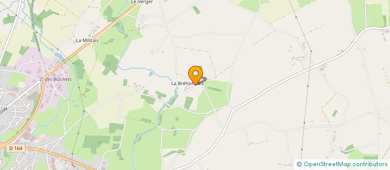 localisation de l'entreprise MONSIEUR THIERRY BLANDIN  BLAIN