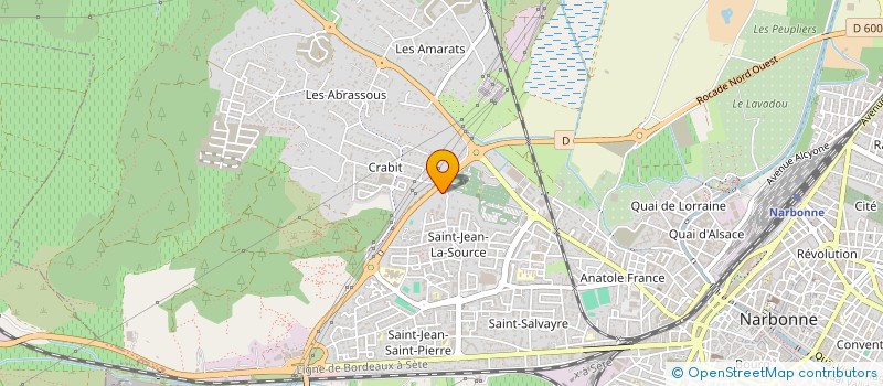localisation de l'entreprise MONSIEUR THIERRY BLAYA à NARBONNE