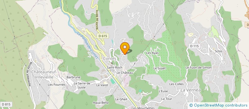 localisation de l'entreprise MONSIEUR THIERRY BLONDEL  CONTES