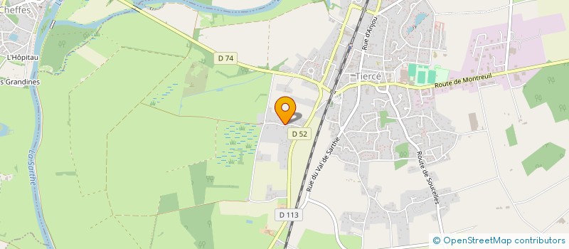 localisation de l'entreprise MONSIEUR THIERRY BODIN  TIERCE