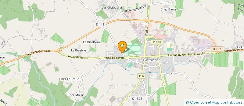 localisation de l'entreprise MONSIEUR THIERRY BODIN à SAINT-ANDRE-DE-LIDON