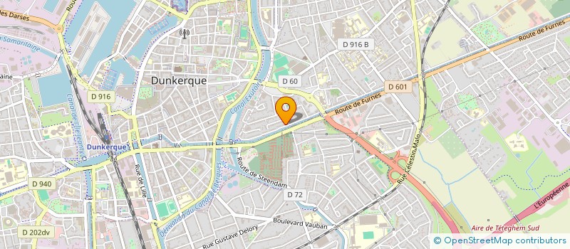 localisation de l'entreprise MONSIEUR THIERRY BOEN  DUNKERQUE