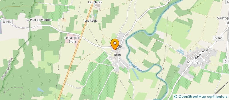 localisation de l'entreprise MONSIEUR THIERRY BOIREAU  LE COUDRAY-MACOUARD