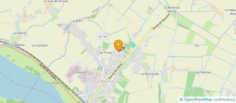 localisation de l'entreprise MONSIEUR THIERRY BOITEAU  LA MENITRE