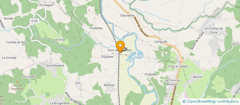 localisation de l'entreprise MONSIEUR THIERRY BOITHIAS  AMBERT