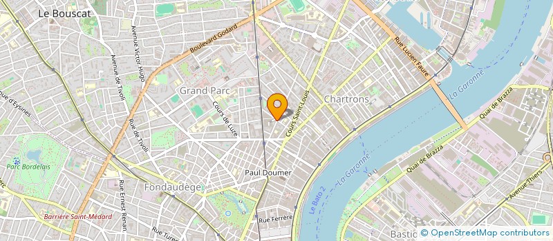 localisation de l'entreprise MONSIEUR THIERRY BOLTRAMOVICH  BORDEAUX