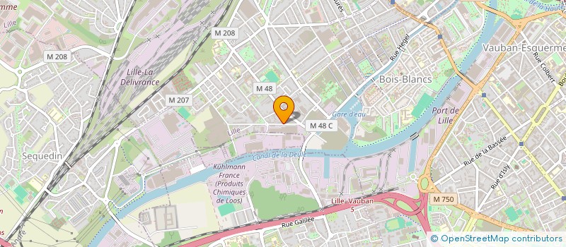 localisation de l'entreprise MONSIEUR THIERRY BONEL  LILLE