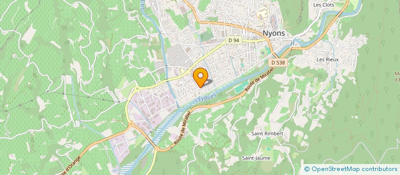 localisation de l'entreprise MONSIEUR THIERRY BONFILS à NYONS