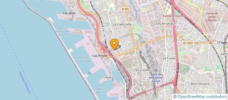 localisation de l'entreprise MONSIEUR THIERRY BONIFAY à MARSEILLE