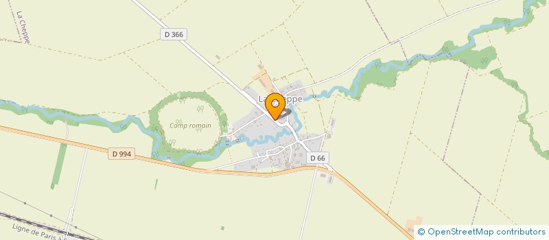 localisation de l'entreprise MONSIEUR THIERRY BONNARD  LA CHEPPE