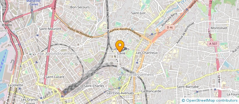 localisation de l'entreprise MONSIEUR THIERRY BONNEFOY à MARSEILLE