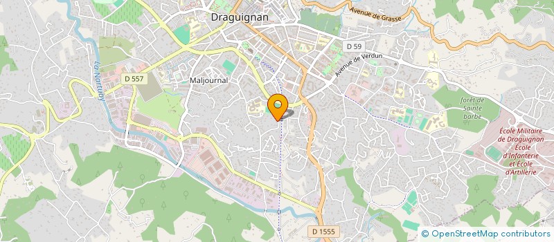 localisation de l'entreprise MONSIEUR THIERRY BONNET  DRAGUIGNAN