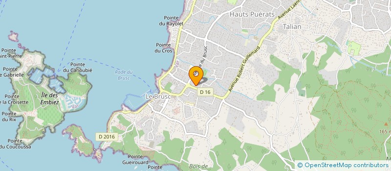 localisation de l'entreprise MONSIEUR THIERRY BORDURE à SIX-FOURS-LES-PLAGES