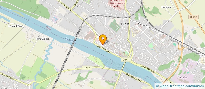 localisation de l'entreprise MONSIEUR THIERRY BORES  GIEN