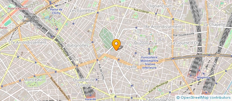 localisation de l'entreprise MONSIEUR THIERRY BORIE  PARIS