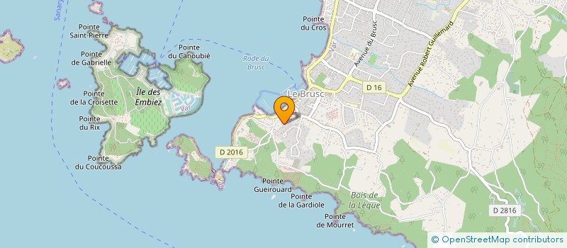 localisation de l'entreprise MONSIEUR THIERRY BOSC à SIX-FOURS-LES-PLAGES