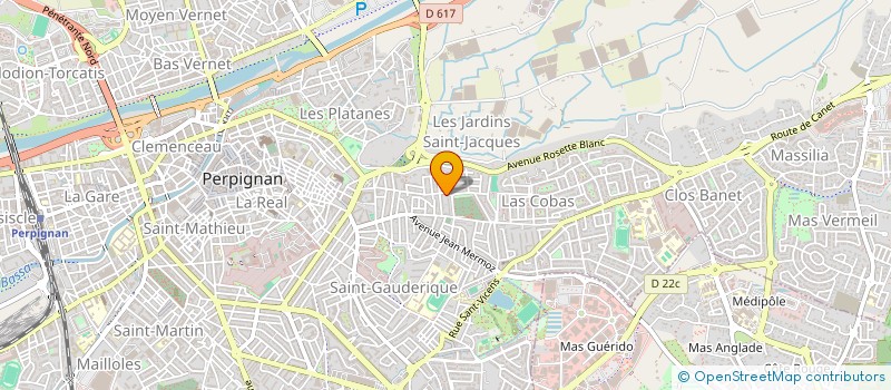 localisation de l'entreprise MONSIEUR THIERRY BOSQUE  PERPIGNAN