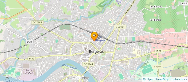 localisation de l'entreprise MONSIEUR THIERRY BOTTEGA à BERGERAC