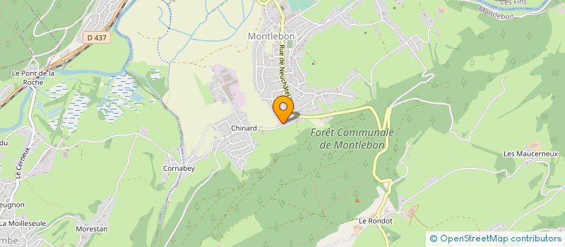 localisation de l'entreprise MONSIEUR THIERRY BOUCARD à MONTLEBON
