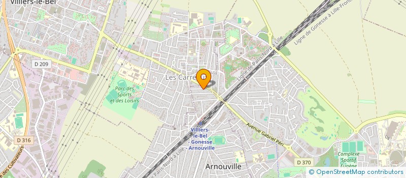 localisation de l'entreprise MONSIEUR THIERRY BOUCHACOURT à ARNOUVILLE