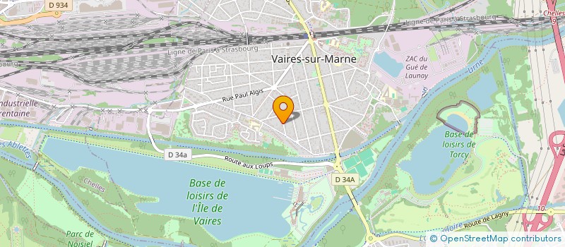 localisation de l'entreprise MONSIEUR THIERRY BOUCHEREAU  VAIRES-SUR-MARNE