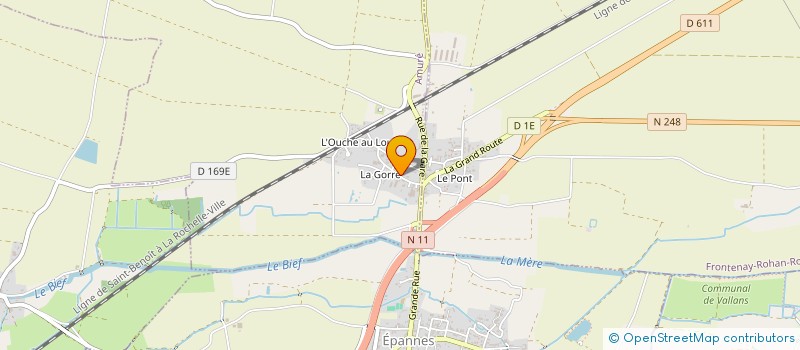 localisation de l'entreprise MONSIEUR THIERRY BOUDAUD  AMURE