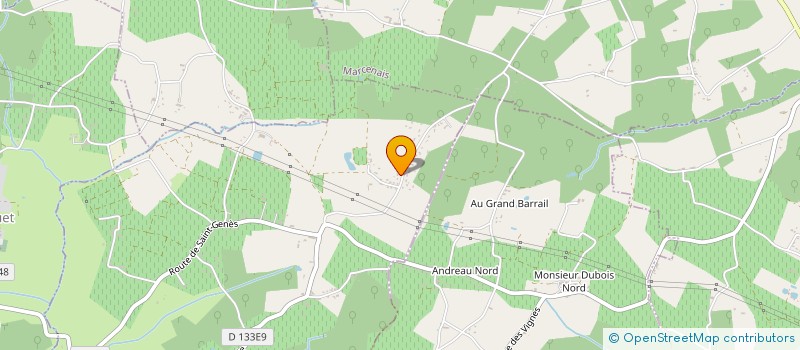 localisation de l'entreprise MONSIEUR THIERRY BOUDIN  VAL DE VIRVEE