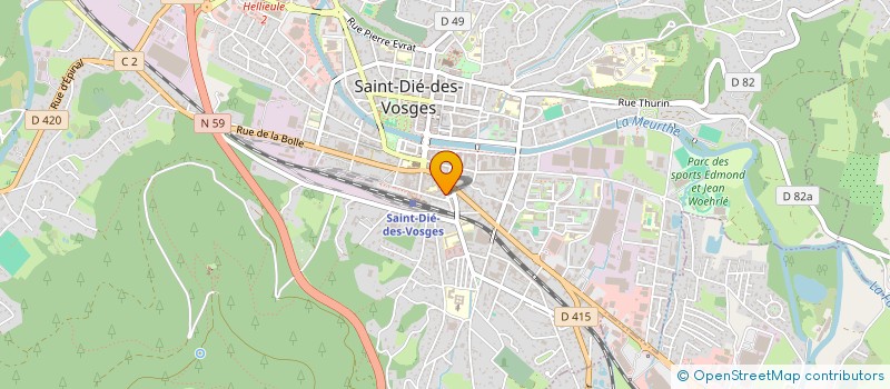 localisation de l'entreprise MONSIEUR THIERRY BOUDRY à BEZIERS