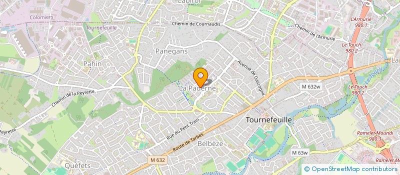 localisation de l'entreprise MONSIEUR THIERRY BOUE à TOURNEFEUILLE