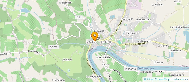 localisation de l'entreprise MONSIEUR THIERRY BOULIN  LE FLEIX