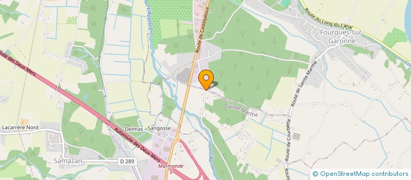 localisation de l'entreprise MONSIEUR THIERRY BOULIN  FOURQUES-SUR-GARONNE