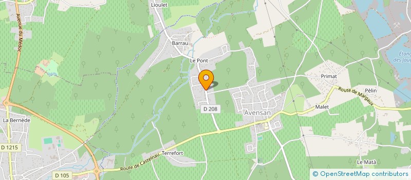 localisation de l'entreprise MONSIEUR THIERRY BOUNE  AVENSAN