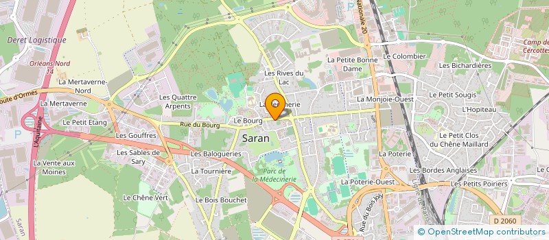 localisation de l'entreprise MONSIEUR THIERRY BOUQUINET à SARAN