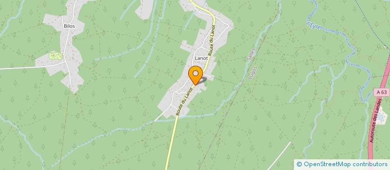 localisation de l'entreprise MONSIEUR THIERRY BOURBON  SALLES