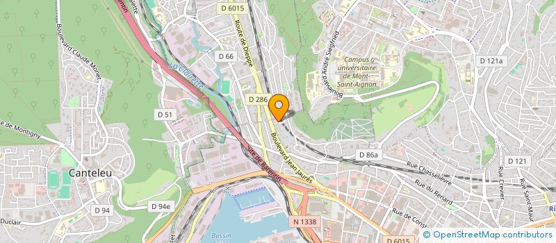 localisation de l'entreprise MONSIEUR THIERRY BOURDET  ROUEN