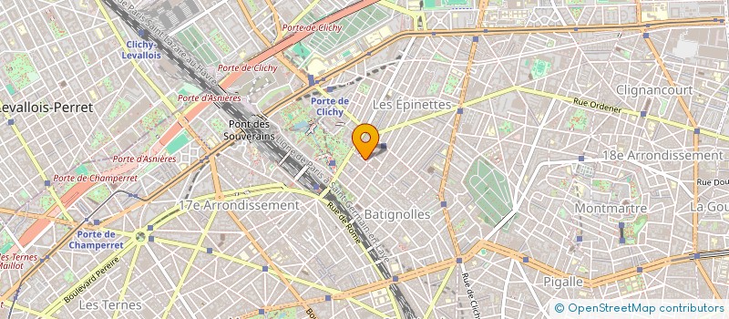 localisation de l'entreprise MONSIEUR THIERRY BOURDON  PARIS