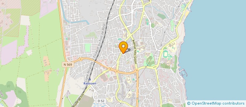 localisation de l'entreprise MONSIEUR THIERRY BOURDONNE  ISTRES