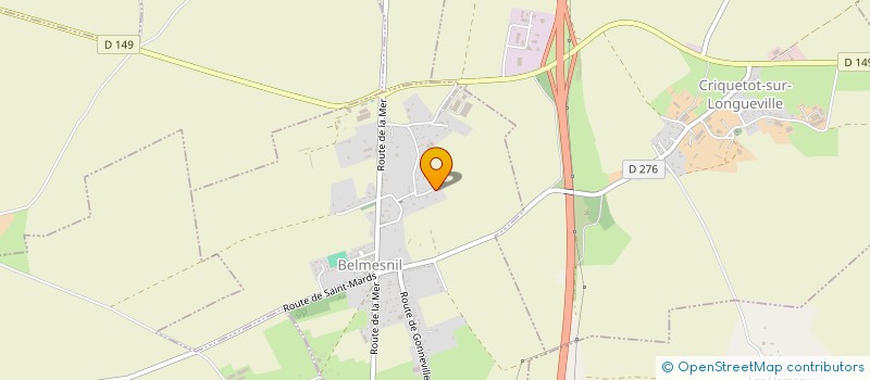 localisation de l'entreprise MONSIEUR THIERRY BOURGEAUX  BELMESNIL