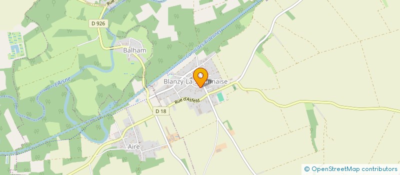 localisation de l'entreprise MONSIEUR THIERRY BOURGEOIS à BLANZY-LA-SALONNAISE