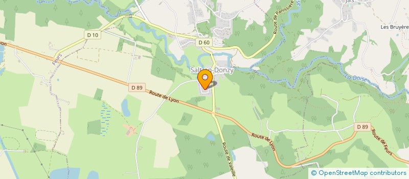 localisation de l'entreprise MONSIEUR THIERRY BOURGIN  SALT-EN-DONZY