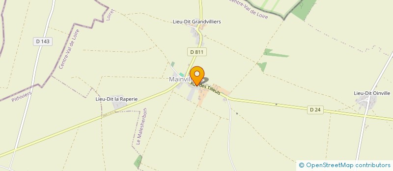 localisation de l'entreprise MONSIEUR THIERRY BOURGOIN à LE MALESHERBOIS
