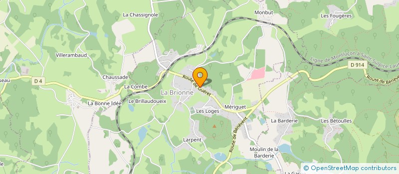 localisation de l'entreprise MONSIEUR THIERRY BOURIAUD à LA BRIONNE