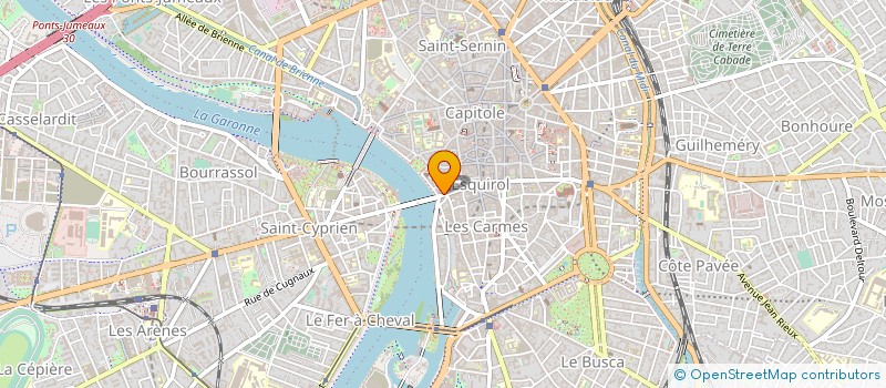 localisation de l'entreprise MONSIEUR THIERRY BOURSET à TOULOUSE