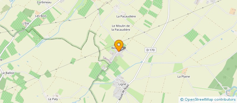 localisation de l'entreprise MONSIEUR THIERRY BOUSSION  DOUE-EN-ANJOU