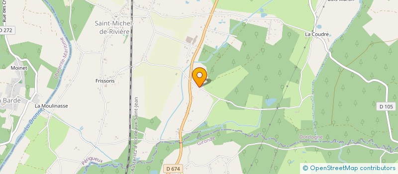 localisation de l'entreprise MONSIEUR THIERRY BOUTIN  LA ROCHE CHALAIS