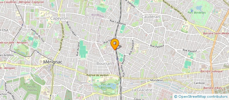 localisation de l'entreprise MONSIEUR THIERRY BOUTIN à BLANQUEFORT