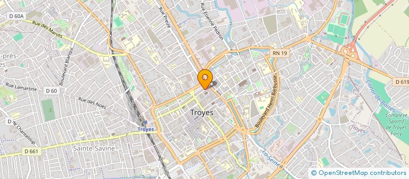 localisation de l'entreprise MONSIEUR THIERRY BOUTON  TROYES