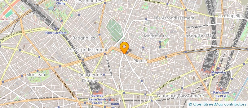 localisation de l'entreprise MONSIEUR THIERRY BOUVIER  PARIS