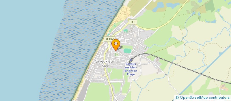 localisation de l'entreprise MONSIEUR THIERRY BOUVILLE à CAYEUX-SUR-MER